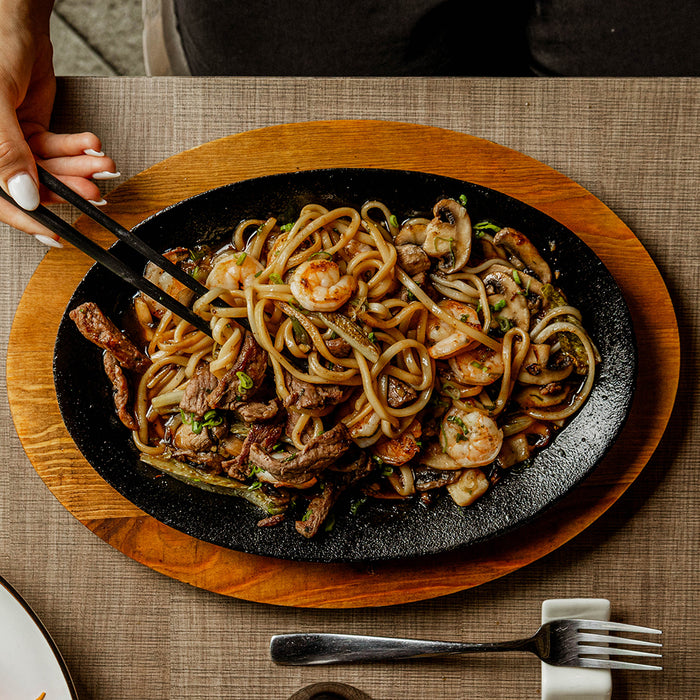 Pasta Mar Y Tierra
