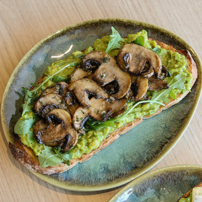 Toast Con Champiñon