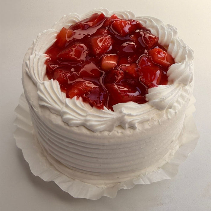 Pastel de Vainilla con Fresa